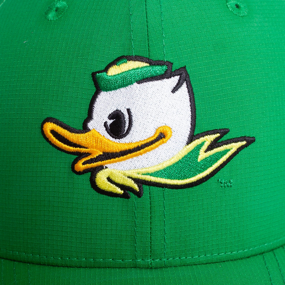 Fighting Duck, Nike, Green, Curved Bill, Polyester, Accessories, Unisex, Structured, 2024, Adjustable, Hat, 867076